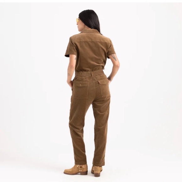 ROARK layover cord Jumpsuit otter - Picture 3 of 10